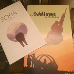 Cover art for The Sublimes issue 1 and Sofia