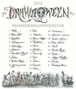 Mab's Drawlloween 2018