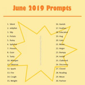 June 2019 Writing Prompts